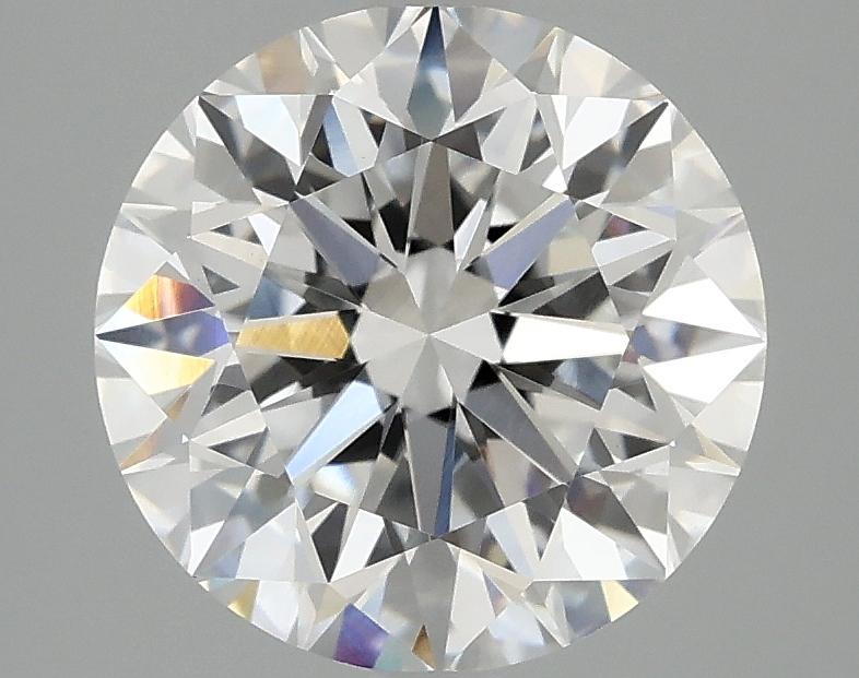 3.03 Carat Round Shaped Excellent Cut VVS2 IGI Certified Lab Grown Diamond