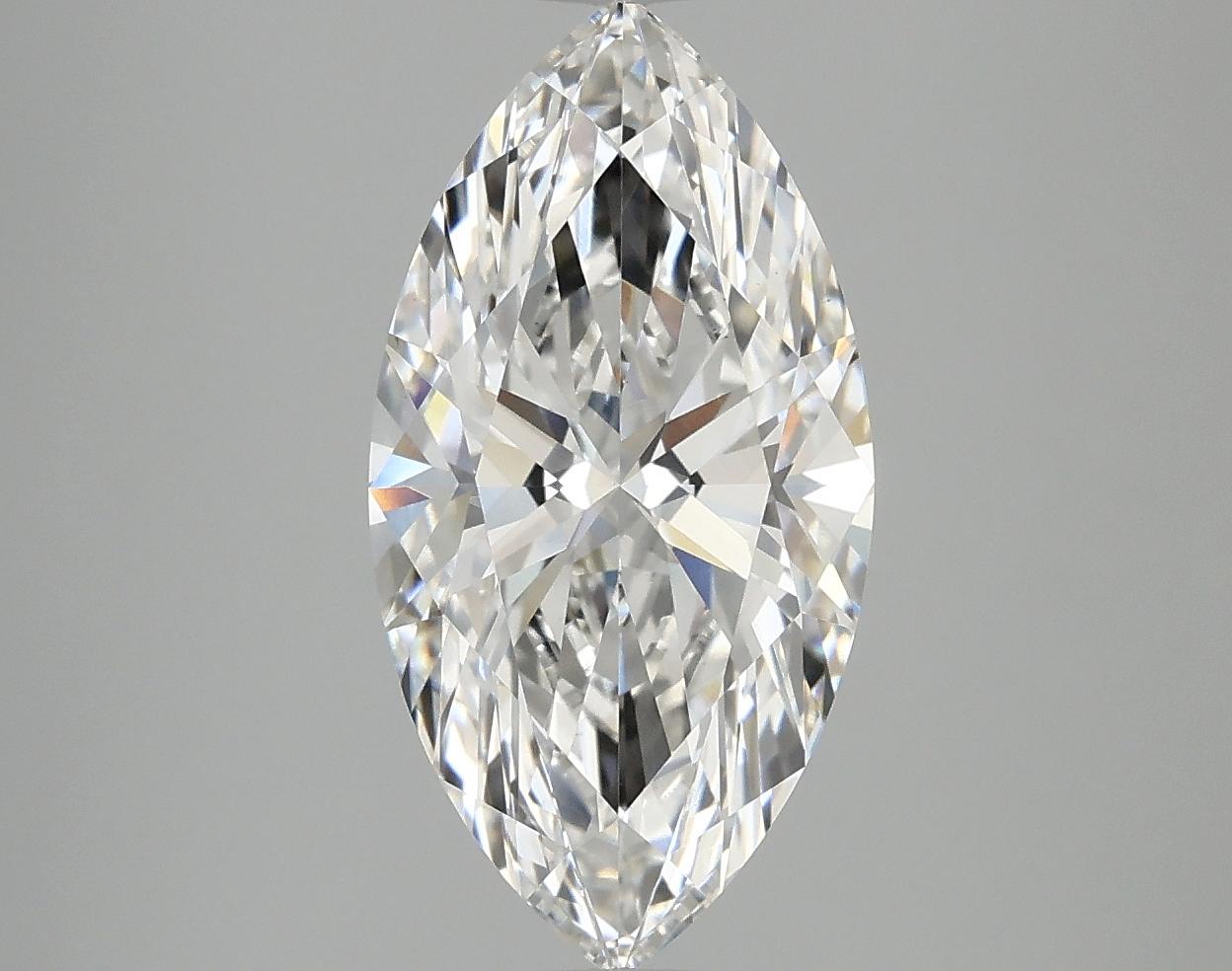 3.09 Carat Marquise Shaped Ideal Cut VS1 IGI Certified Lab Grown Diamond