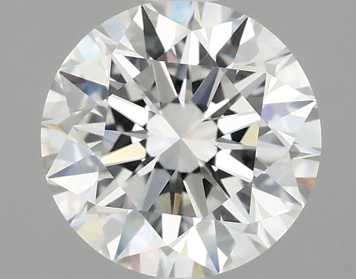 2.08 Carat Round Shaped Excellent Cut VVS2 IGI Certified Lab Grown Diamond