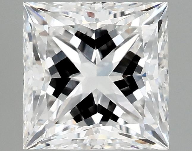 2.09 Carat Princess Shaped Ideal Cut VVS2 IGI Certified Lab Grown Diamond