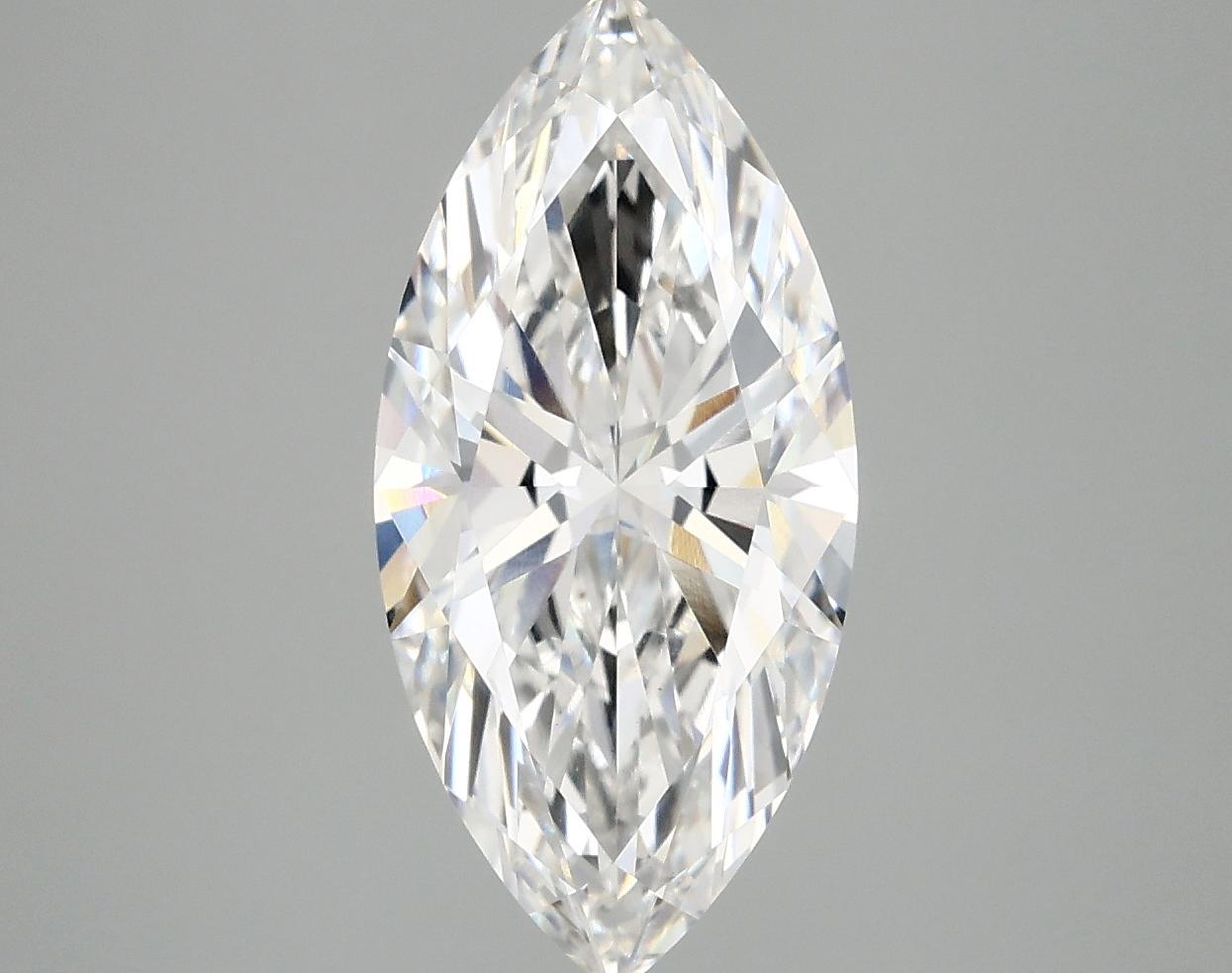 3.06 Carat Marquise Shaped Excellent Cut VS1 IGI Certified Lab Grown Diamond
