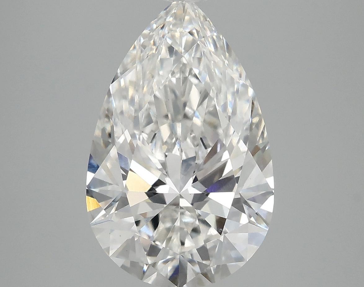 4.09 Carat Pear Shaped Ideal Cut VS2 IGI Certified Lab Grown Diamond