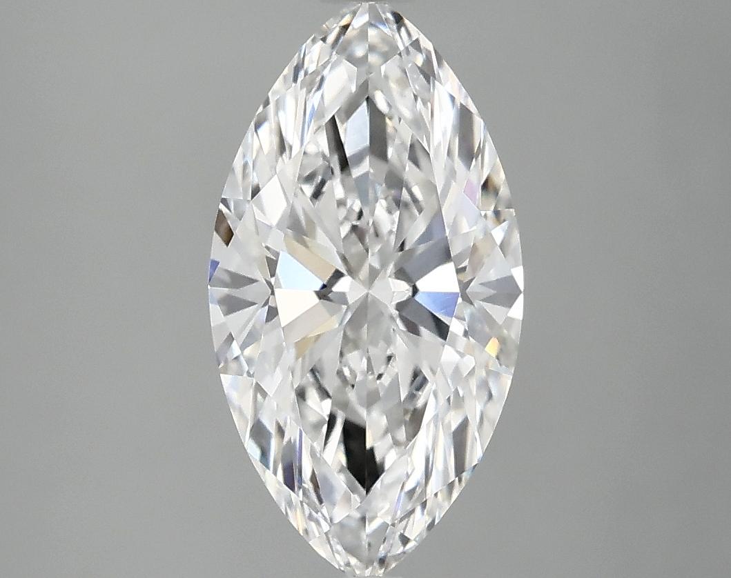 2.03 Carat Marquise Shaped Excellent Cut VVS2 IGI Certified Lab Grown Diamond