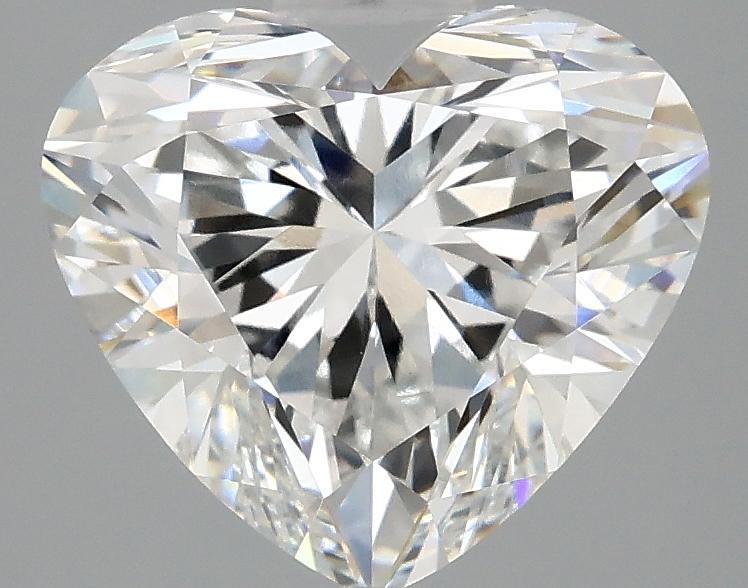 3.1 Carat Heart Shaped Ideal Cut VVS2 IGI Certified Lab Grown Diamond
