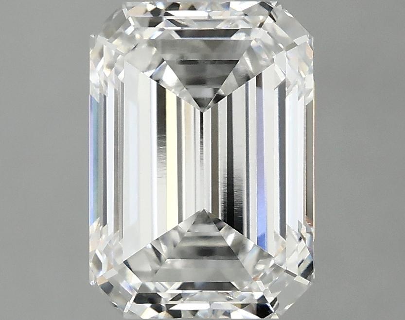2.99 Carat Emerald Shaped Ideal Cut VVS2 IGI Certified Lab Grown Diamond