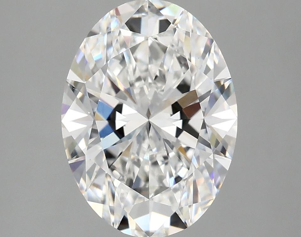 3.07 Carat Oval Shaped Excellent Cut VVS2 IGI Certified Lab Grown Diamond