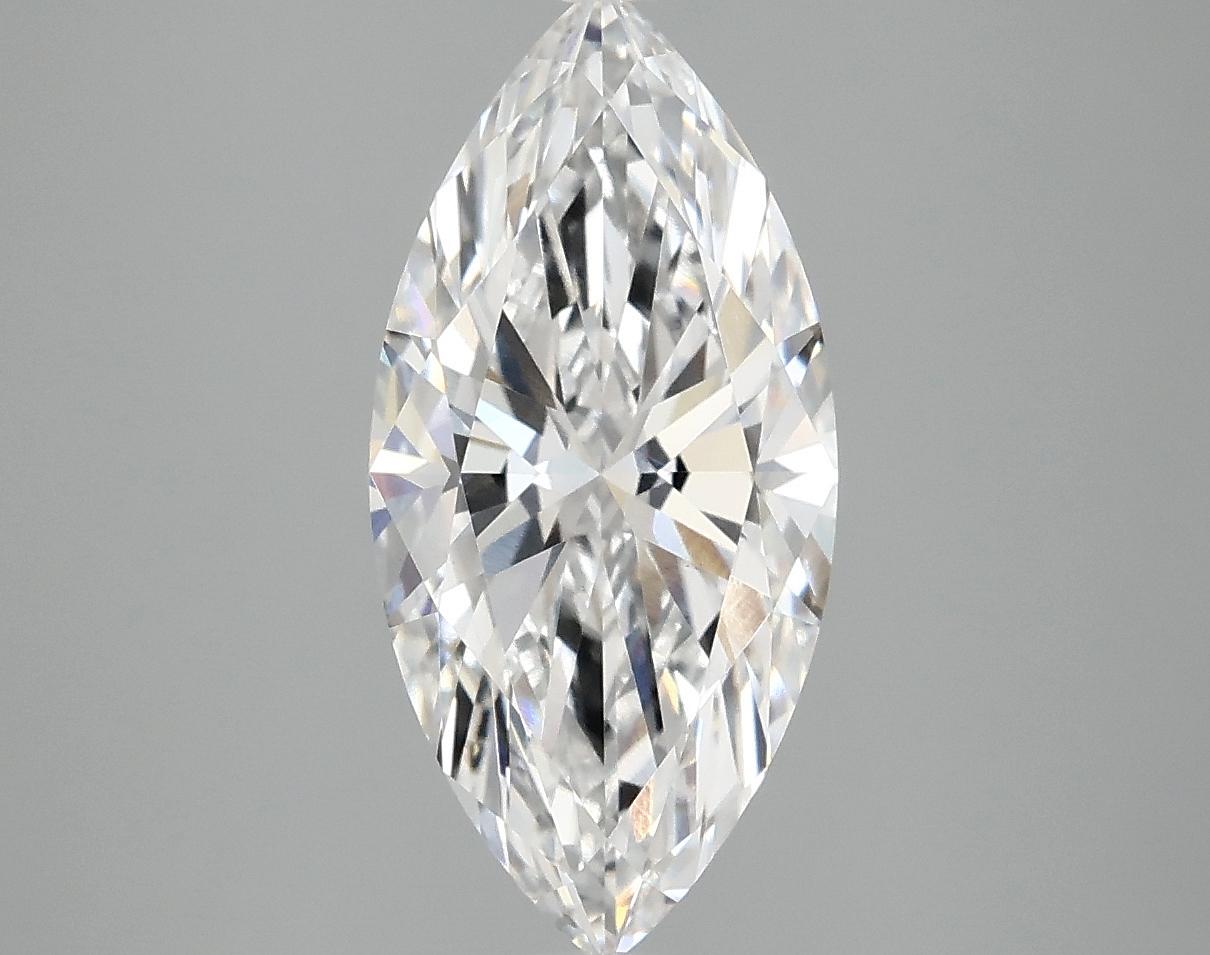 2.52 Carat Marquise Shaped Excellent Cut VS1 IGI Certified Lab Grown Diamond