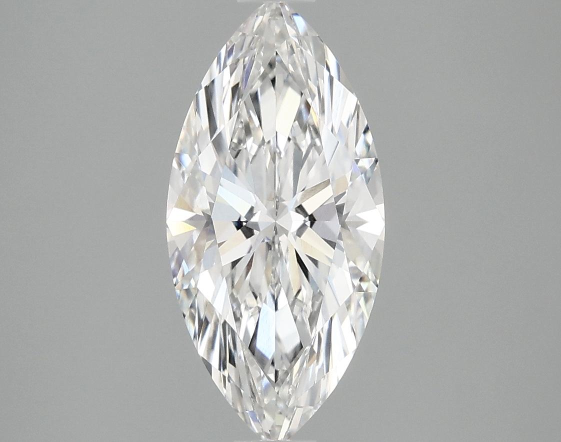 2.01 Carat Marquise Shaped Excellent Cut VVS2 IGI Certified Lab Grown Diamond
