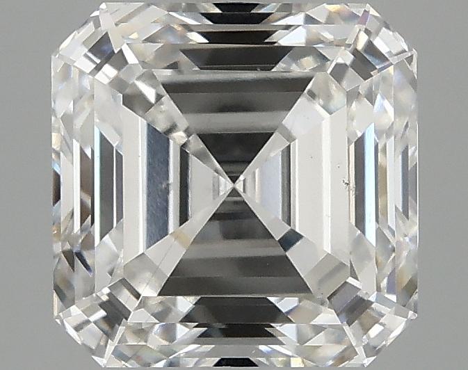 3.08 Carat Asscher Shaped Ideal Cut VS2 IGI Certified Lab Grown Diamond