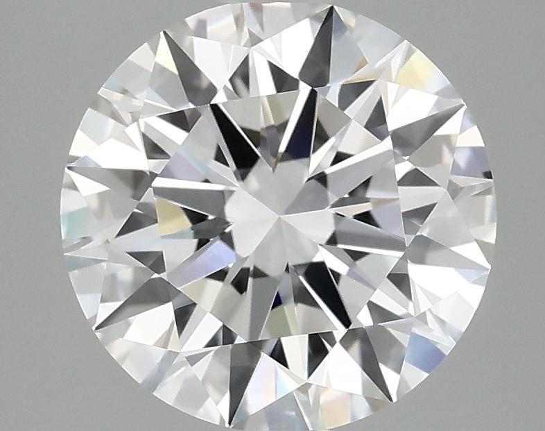 3.07 Carat Round Shaped Ideal Cut VVS2 IGI Certified Lab Grown Diamond