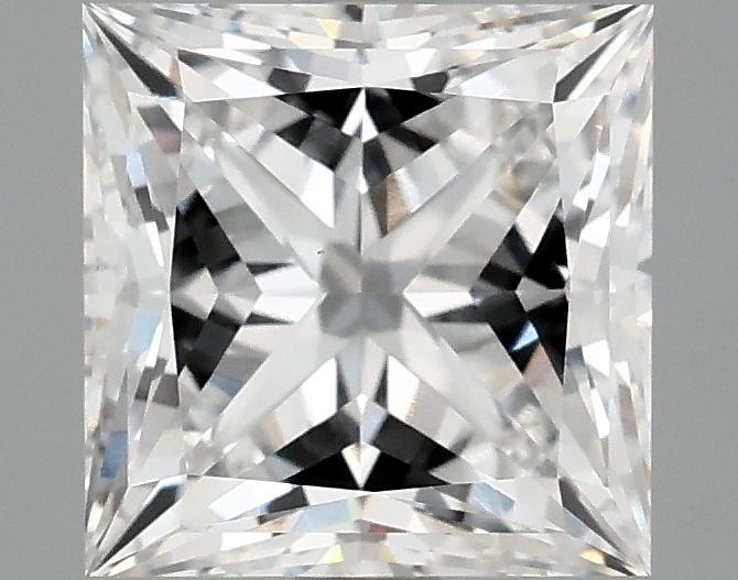 2.09 Carat Princess Shaped Ideal Cut VS1 IGI Certified Lab Grown Diamond