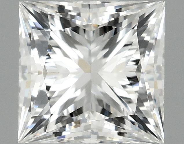 0.97 Carat Princess Shaped Ideal Cut VVS2 IGI Certified Lab Grown Diamond