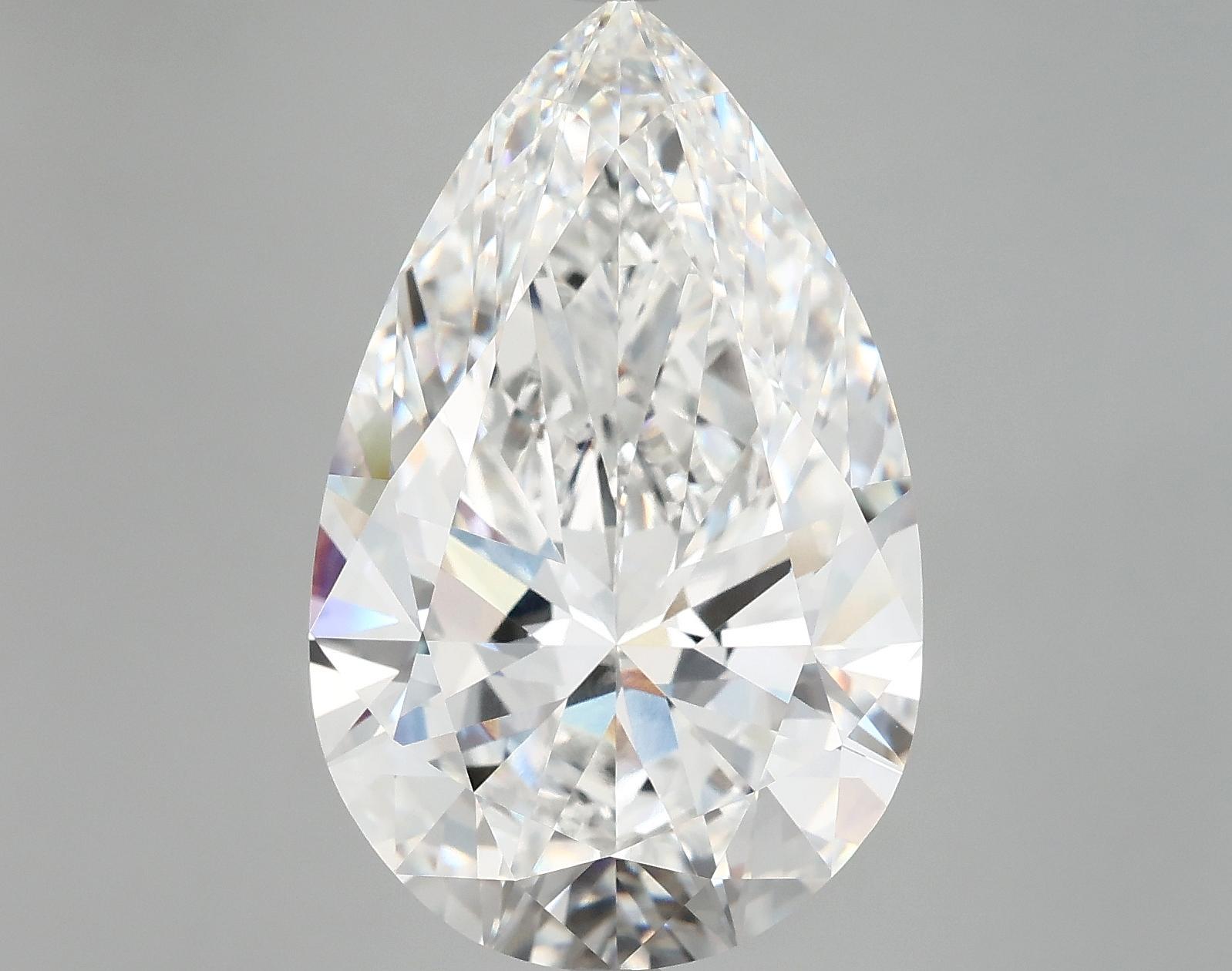 10.26 Carat Pear Shaped Ideal Cut VVS2 IGI Certified Lab Grown Diamond