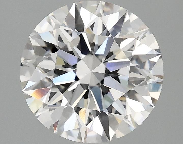 2.07 Carat Round Shaped Ideal Cut VVS2 IGI Certified Lab Grown Diamond