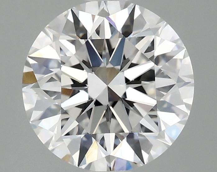 2.07 Carat Round Shaped Excellent Cut VVS2 IGI Certified Lab Grown Diamond