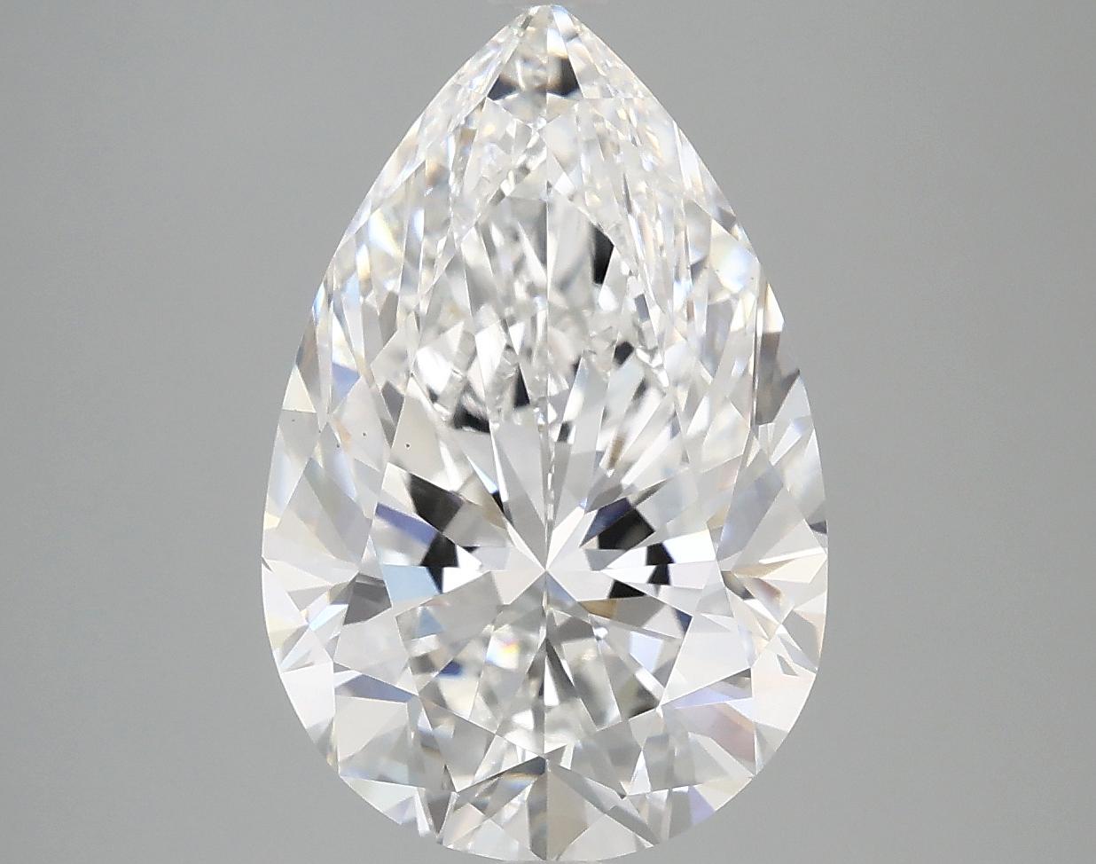 5.05 Carat Pear Shaped Excellent Cut VS1 IGI Certified Lab Grown Diamond