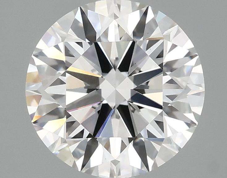 2.54 Carat Round Shaped Ideal Cut VS2 IGI Certified Lab Grown Diamond