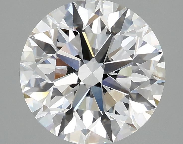 2.55 Carat Round Shaped Excellent Cut VVS2 IGI Certified Lab Grown Diamond