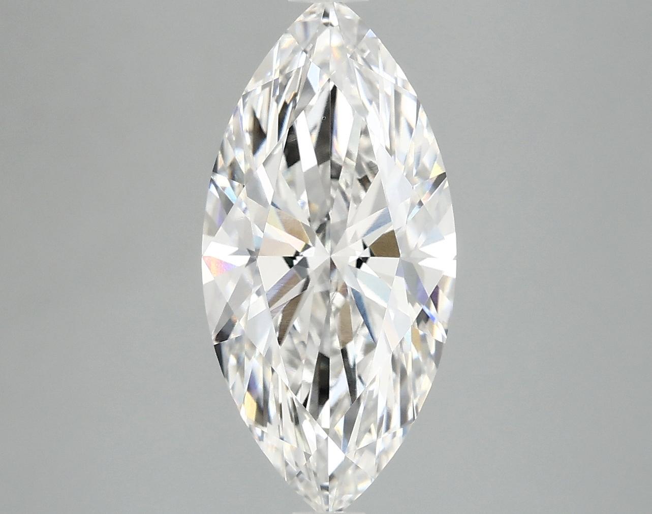 3.08 Carat Marquise Shaped Excellent Cut VS1 IGI Certified Lab Grown Diamond