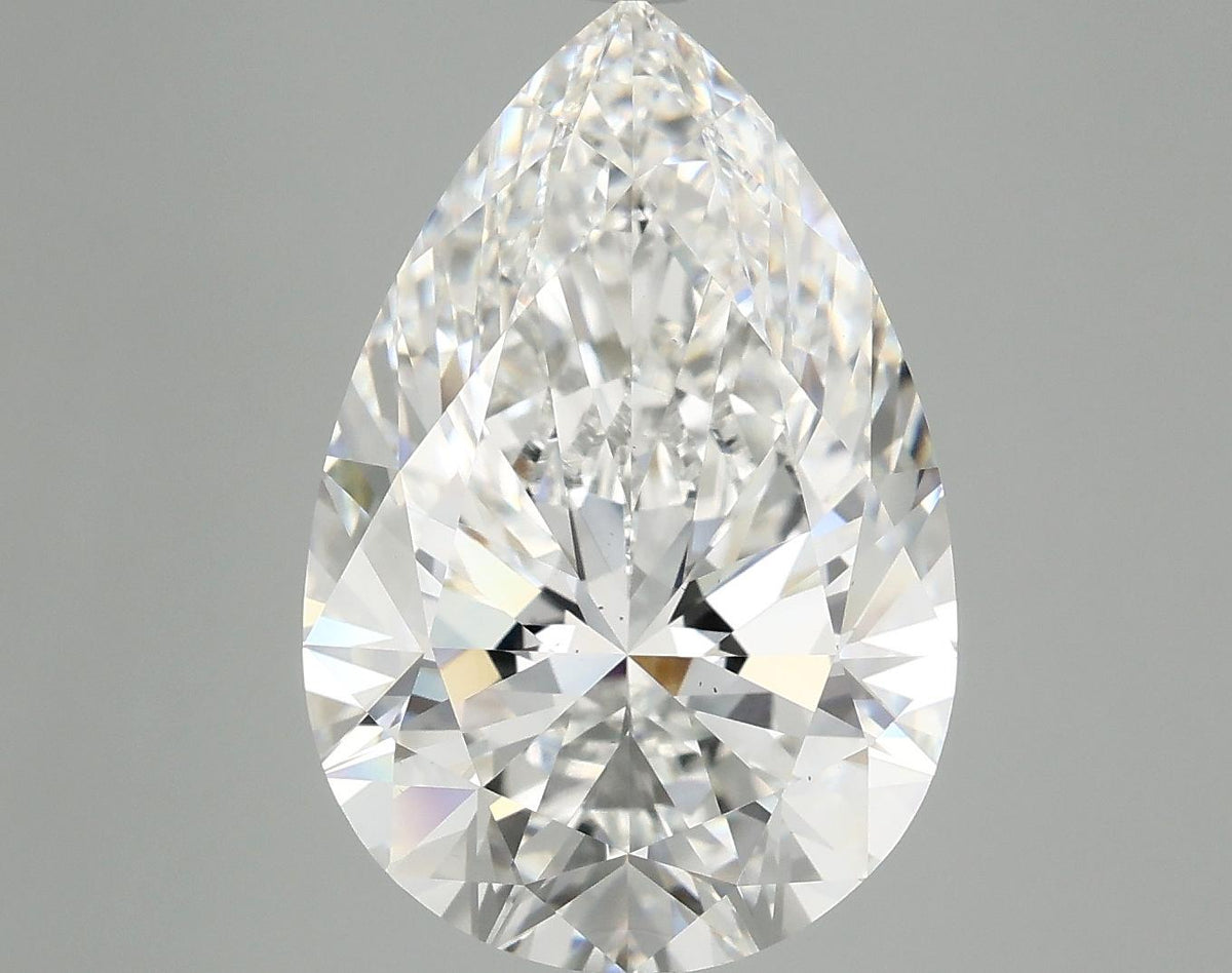 6.99 Carat Pear Shaped Excellent Cut VS2 IGI Certified Lab Grown Diamond