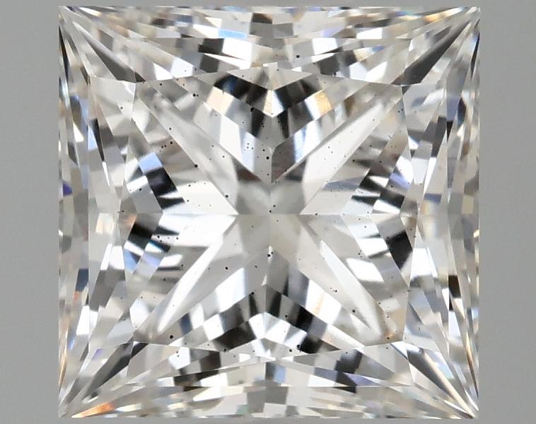 2.18 Carat Princess Shaped Ideal Cut SI1 IGI Certified Lab Grown Diamond