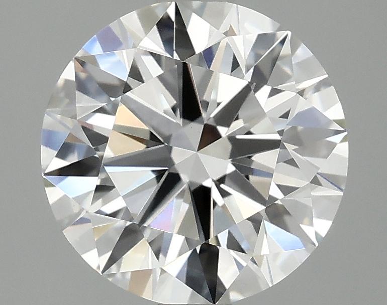 2.52 Carat Round Shaped Ideal Cut VVS2 IGI Certified Lab Grown Diamond