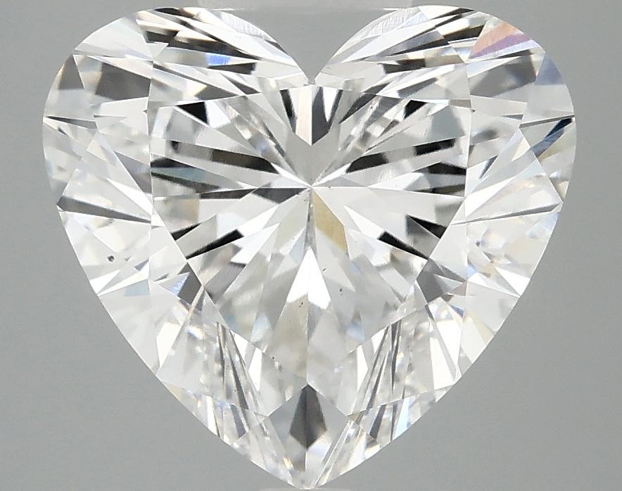 4.07 Carat Heart Shaped Ideal Cut VS2 IGI Certified Lab Grown Diamond