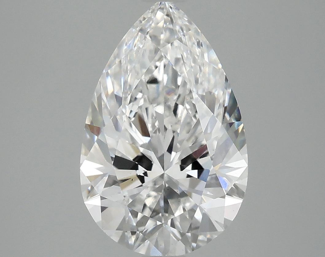 3.08 Carat Pear Shaped Excellent Cut VS1 IGI Certified Lab Grown Diamond