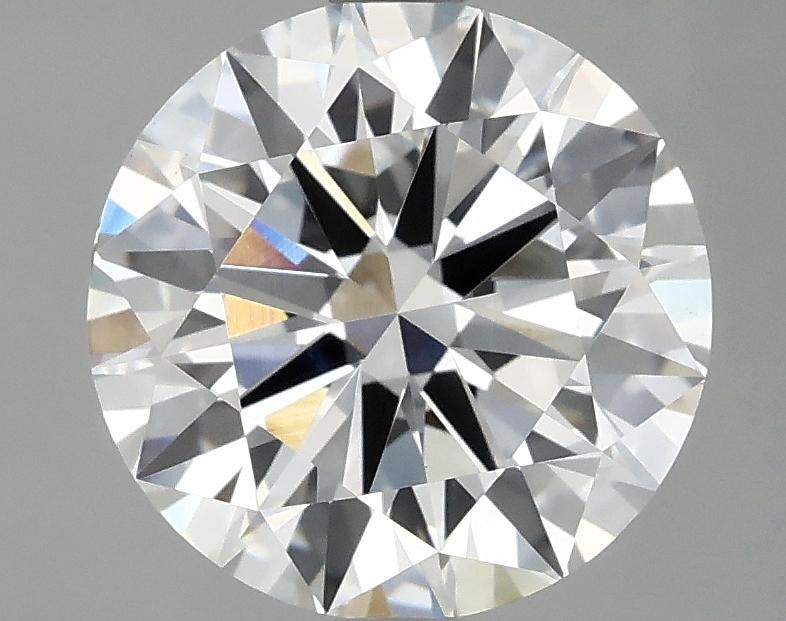 3.06 Carat Round Shaped Ideal Cut VVS2 IGI Certified Lab Grown Diamond