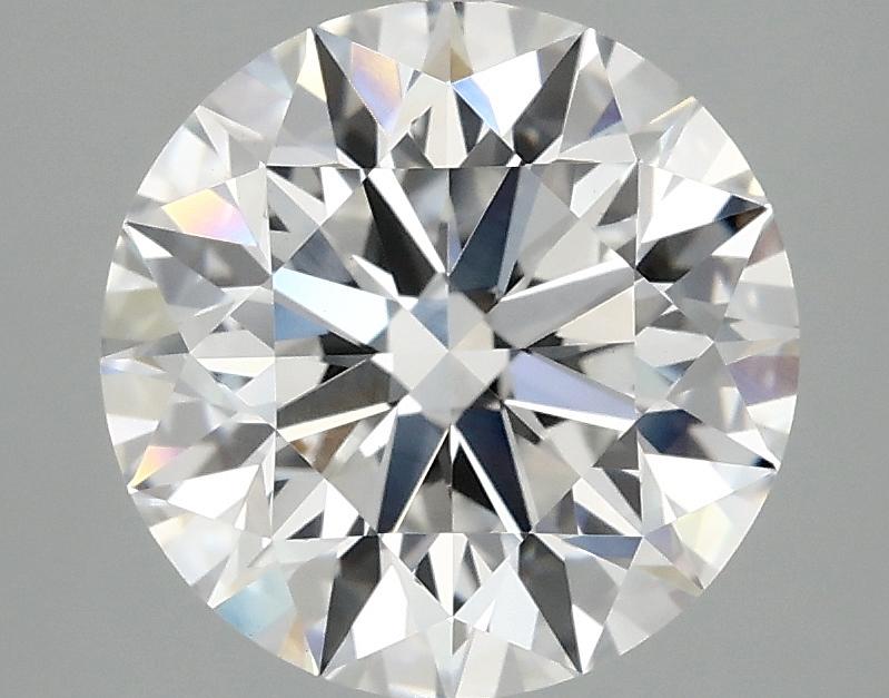 3.08 Carat Round Shaped Excellent Cut VS1 IGI Certified Lab Grown Diamond