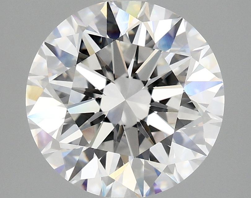 3.09 Carat Round Shaped Excellent Cut VVS2 IGI Certified Lab Grown Diamond