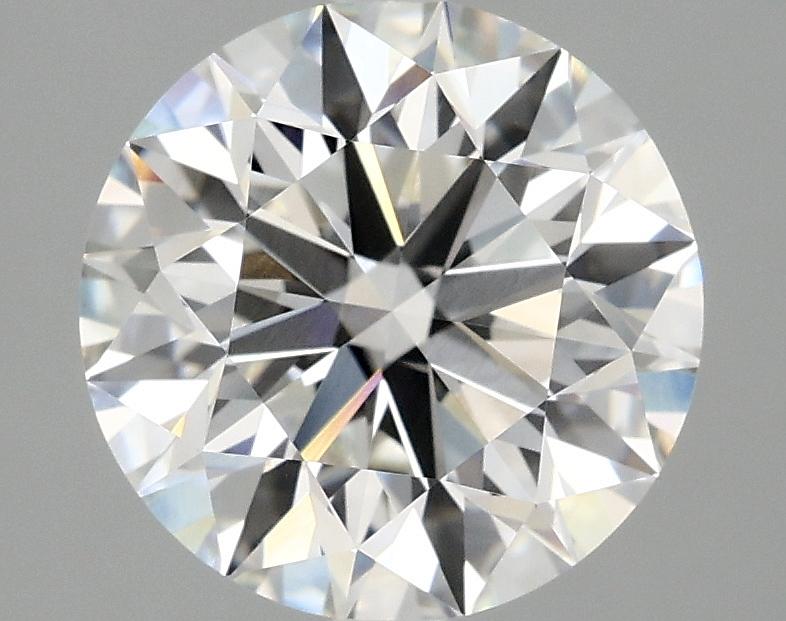 3.03 Carat Round Shaped Excellent Cut VVS2 IGI Certified Lab Grown Diamond