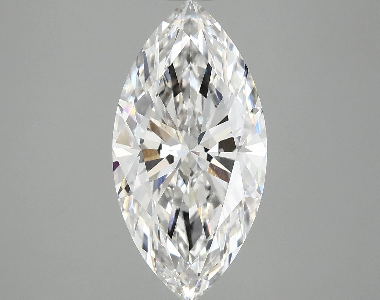 3.09 Carat Marquise Shaped Ideal Cut VS1 IGI Certified Lab Grown Diamond