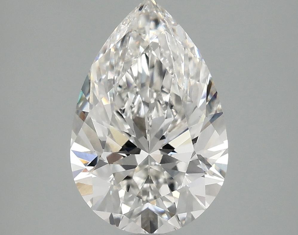 2.58 Carat Pear Shaped Excellent Cut VS1 IGI Certified Lab Grown Diamond
