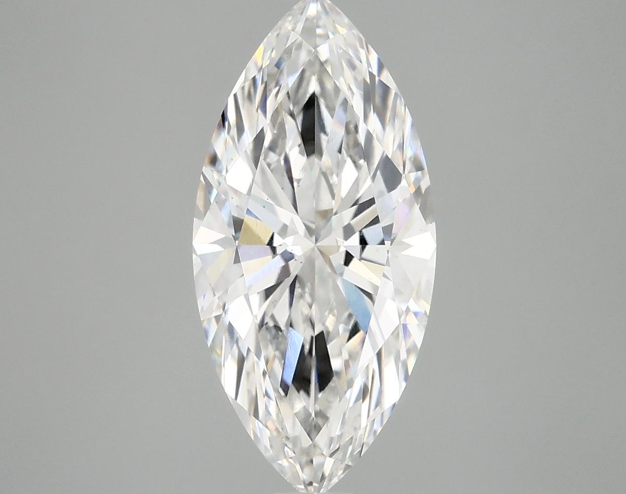3.07 Carat Marquise Shaped Excellent Cut VS2 IGI Certified Lab Grown Diamond