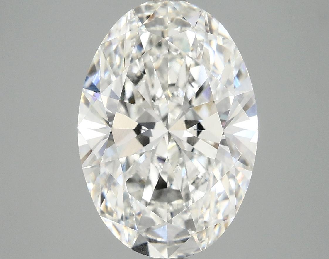 4.08 Carat Oval Shaped Ideal Cut VVS2 IGI Certified Lab Grown Diamond
