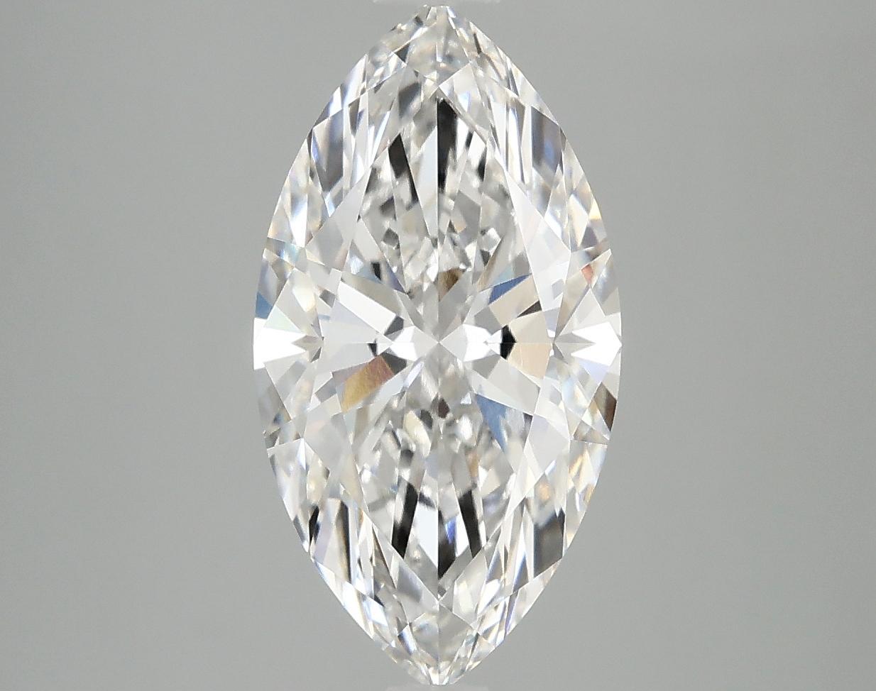 3.01 Carat Marquise Shaped Excellent Cut VS1 IGI Certified Lab Grown Diamond