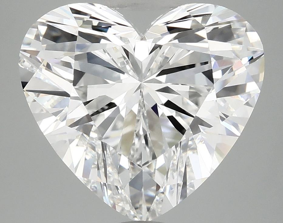 4.92 Carat Heart Shaped Ideal Cut VVS2 IGI Certified Lab Grown Diamond