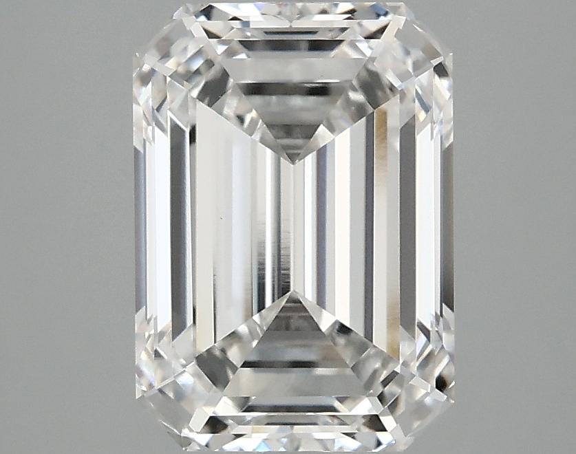 3.09 Carat Emerald Shaped Ideal Cut VVS2 IGI Certified Lab Grown Diamond