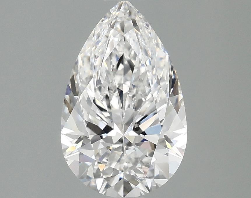 1.58 Carat Pear Shaped Ideal Cut VVS2 IGI Certified Lab Grown Diamond