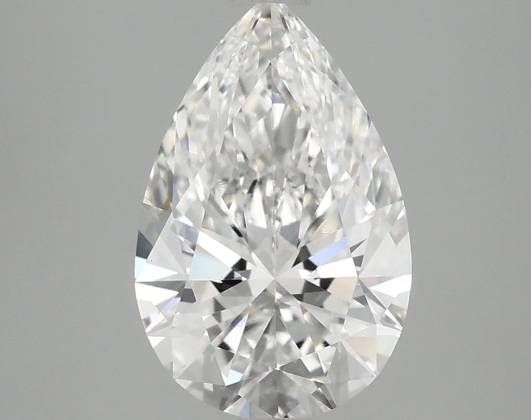 3.09 Carat Pear Shaped Excellent Cut VS1 IGI Certified Lab Grown Diamond