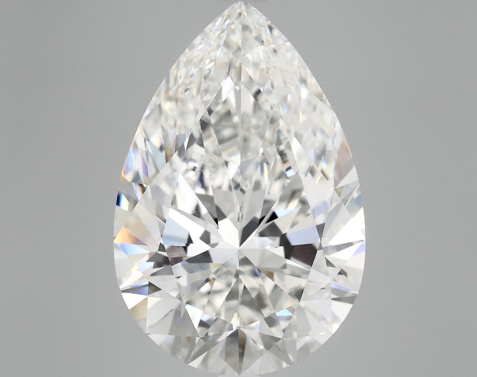 10.01 Carat Pear Shaped Excellent Cut VS1 IGI Certified Lab Grown Diamond