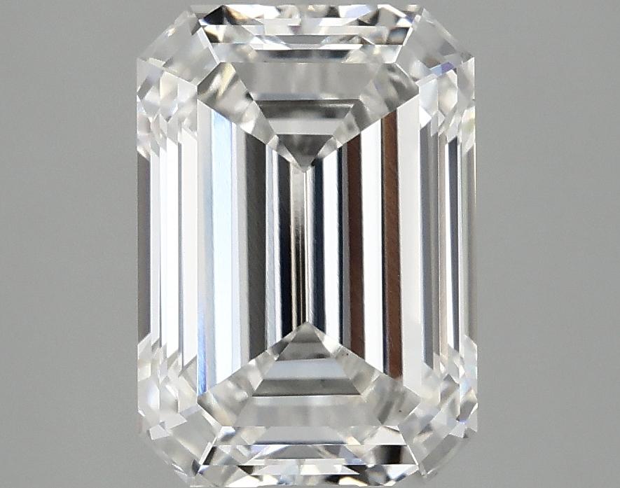 3.46 Carat Emerald Shaped Ideal Cut VS1 IGI Certified Lab Grown Diamond