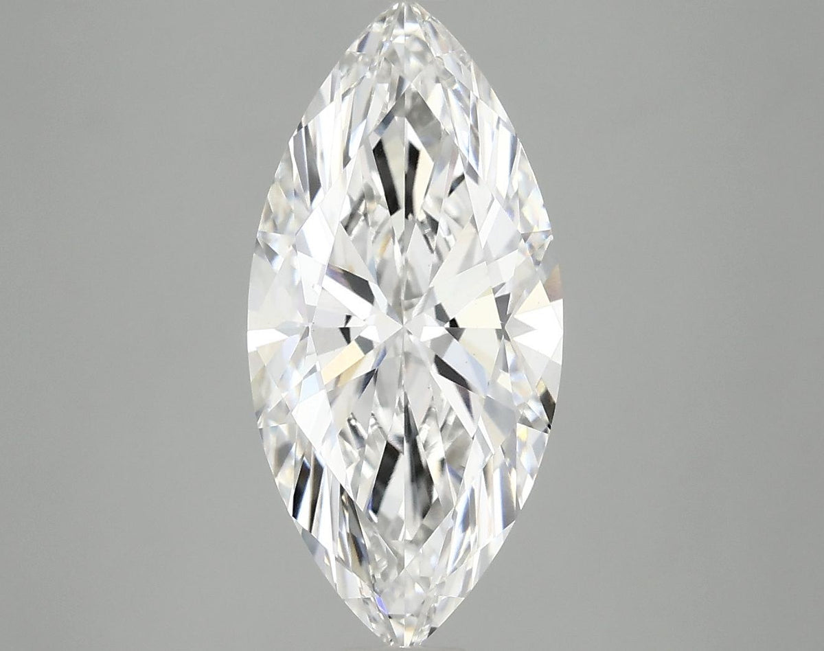 3.06 Carat Marquise Shaped Excellent Cut VS1 IGI Certified Lab Grown Diamond