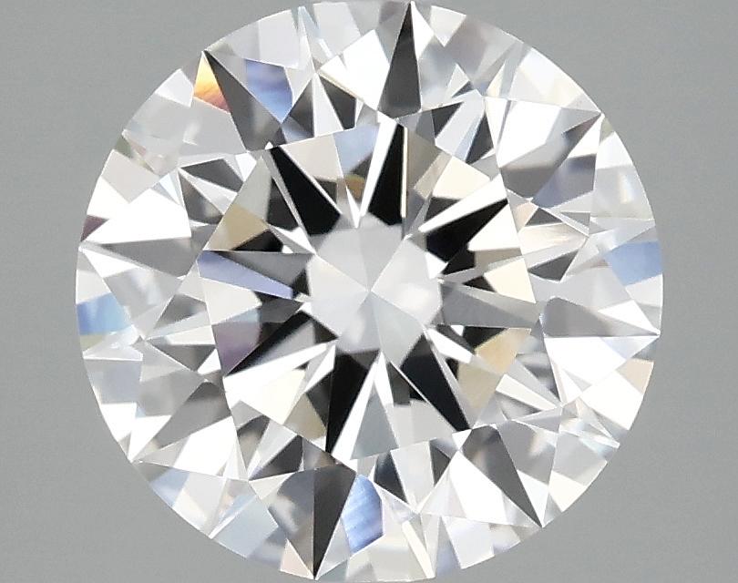3.09 Carat Round Shaped Ideal Cut VVS2 IGI Certified Lab Grown Diamond