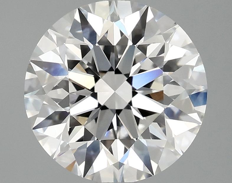 3.05 Carat Round Shaped Excellent Cut VVS2 IGI Certified Lab Grown Diamond