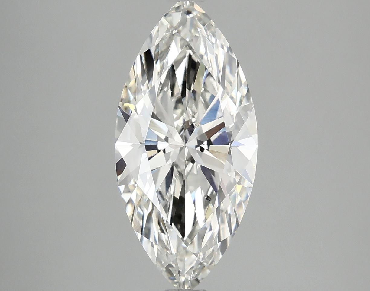 2.59 Carat Marquise Shaped Excellent Cut VVS2 IGI Certified Lab Grown Diamond