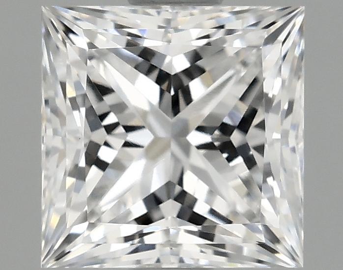 1.08 Carat Princess Shaped Ideal Cut VVS2 IGI Certified Lab Grown Diamond