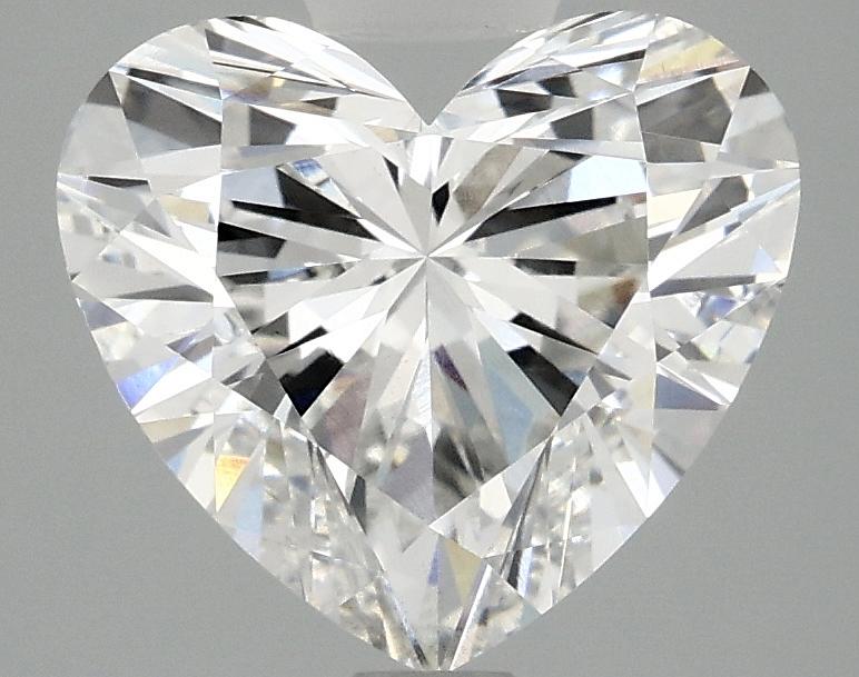 2.98 Carat Heart Shaped Ideal Cut VS1 IGI Certified Lab Grown Diamond