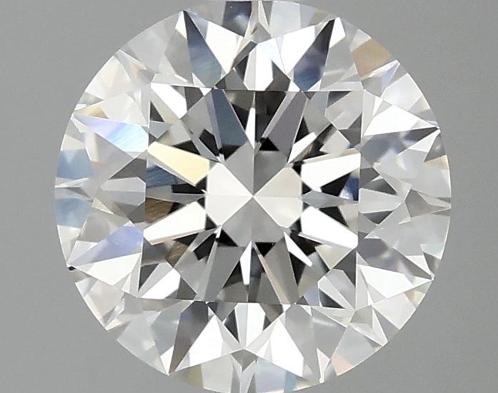 2.04 Carat Round Shaped Excellent Cut VVS2 IGI Certified Lab Grown Diamond